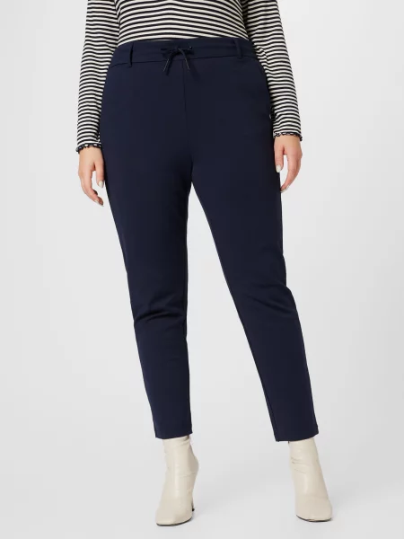 ONLY Carmakoma Pantaloni GOLDTRASH noapte albastru