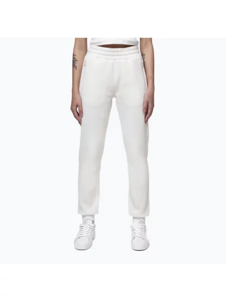 Pantaloni pentru femei Pitbull Fiora Slim off white alb