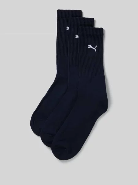 Skarpety sportowe w zestaw 3 szt. Puma granatowy