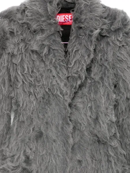 Palton Diesel din fleece gri