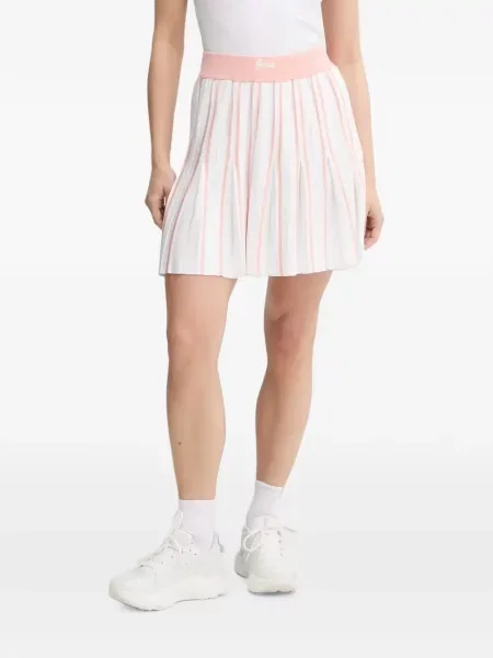 Fusta mini Guess cu dungi alb
