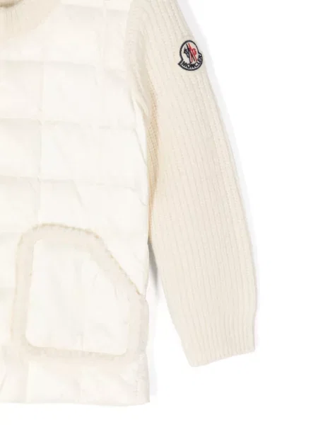 Kardigan dziecięcy Moncler Enfant biały