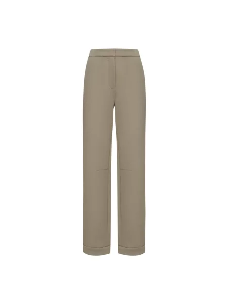 Spodnie Max Mara zielone