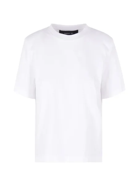 Koszulka Federica Tosi z okrągłym dekoltem biała