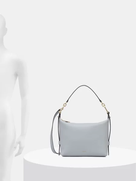 Кожаная сумка хобо Furla