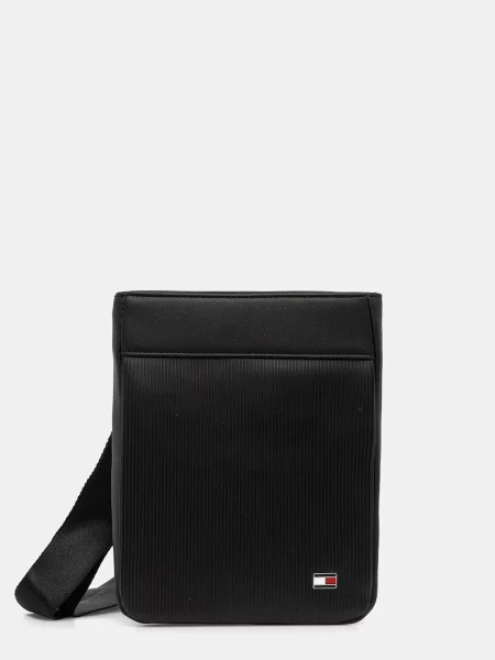Válltáska Tommy Hilfiger Th Flag Mini Crossover fekete
