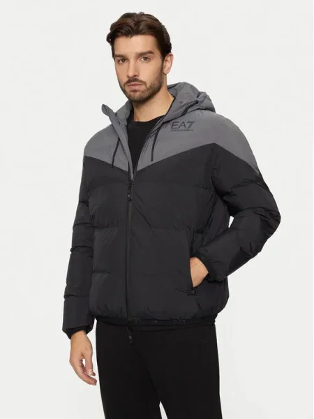 Emporio Armani Vatovaná bunda PNDOZ čierna