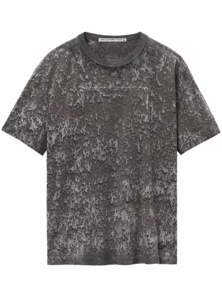 Tricou Alexander Wang gri