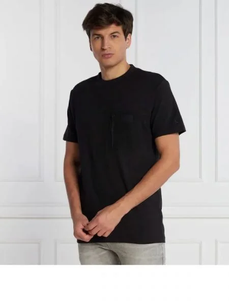 CALVIN KLEIN JEANS Tricou MIX MEDIA negru