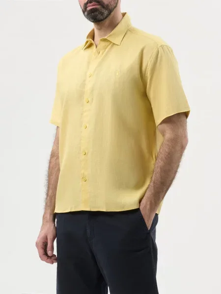 Рубашка Trussardi желтая