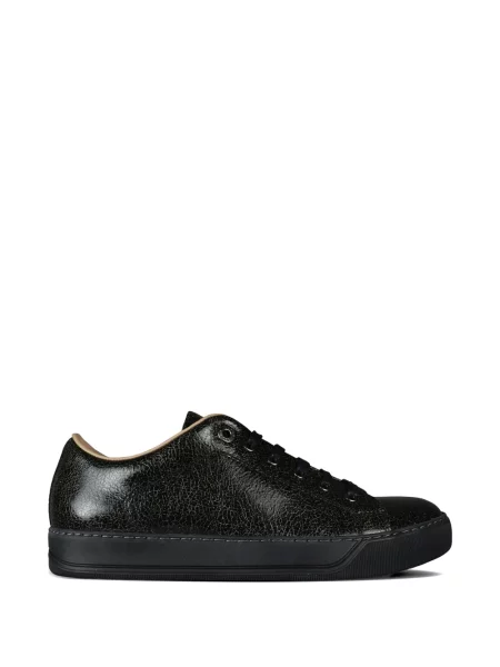 Sneakerși Lanvin din piele negru