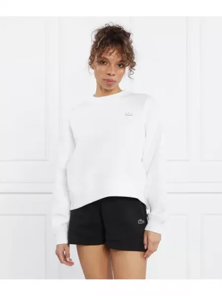 Lacoste Pulóver | Oversize fit fehér