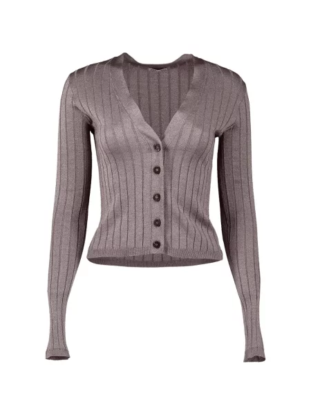 Cardigan Brunello Cucinelli maro