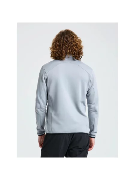 Hanorac din fleece Slam din fleece gri
