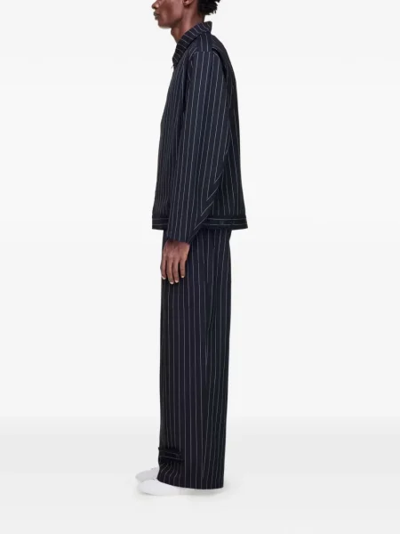 Pantaloni Y-3 cu dungi negru