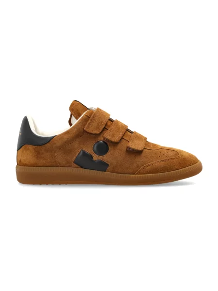 Sneakersy Isabel Marant zamszowe brązowe