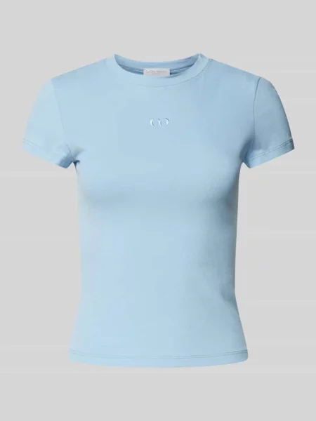 T-shirt z wyhaftowanym logo — LeGer Studio Kollektion Leger By Lena Gercke