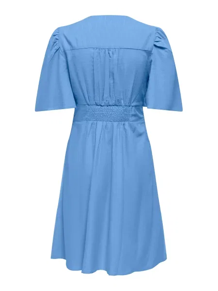 JDY Rochie tip bluză JDYNORA deschis albastru