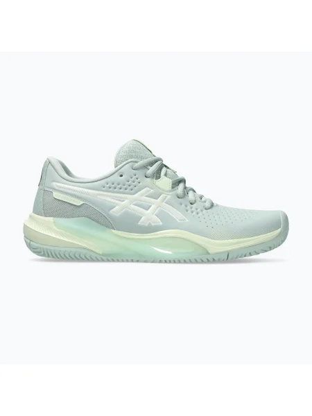 Női teniszcipő Asics Gel-Challenger 15 Clay W lichen rock/suttogó zöld. Méret: 40 EU zöld