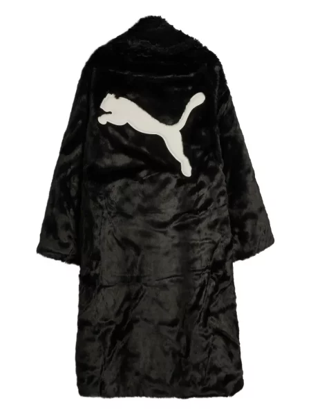 Kožich Puma s kožíškem černý