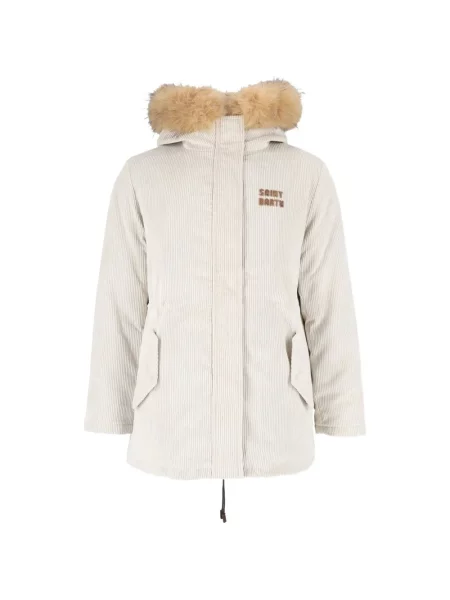 Geacă parka Mc2 Saint Barth de catifea cord