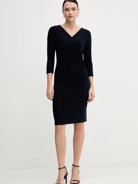 Joseph Ribkoff rochie bleumarin mini mulată