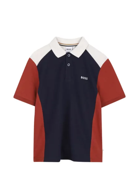 Koszulka polo dziecięca Bosswear niebieska
