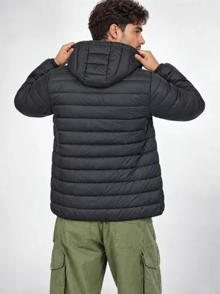 Bunda Quiksilver s kapucňou čierna