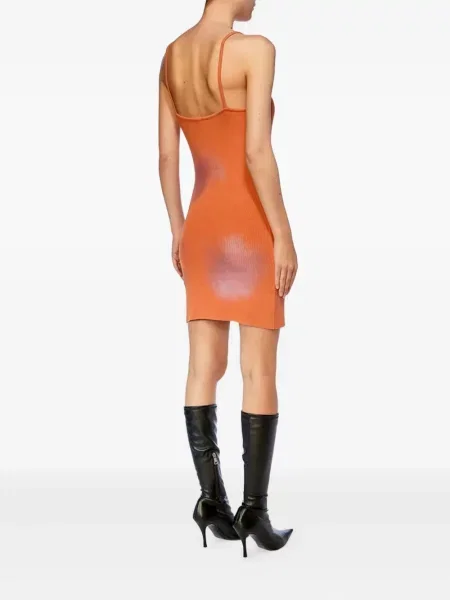 Rochie mini Diesel de costum portocaliu