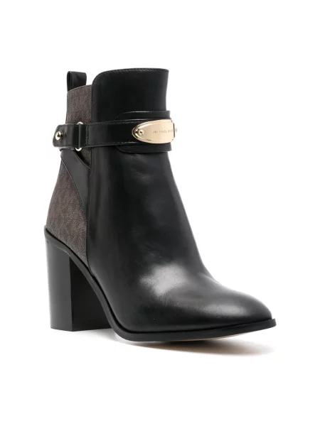 Botki Michael Kors skórzane czarne