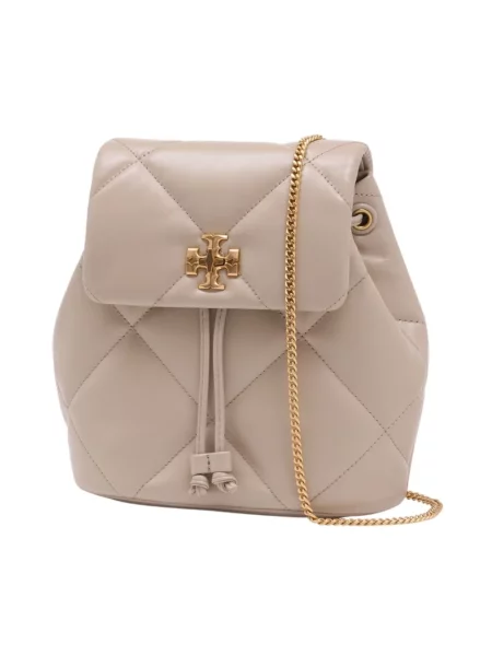 Plecak Tory Burch beżowy