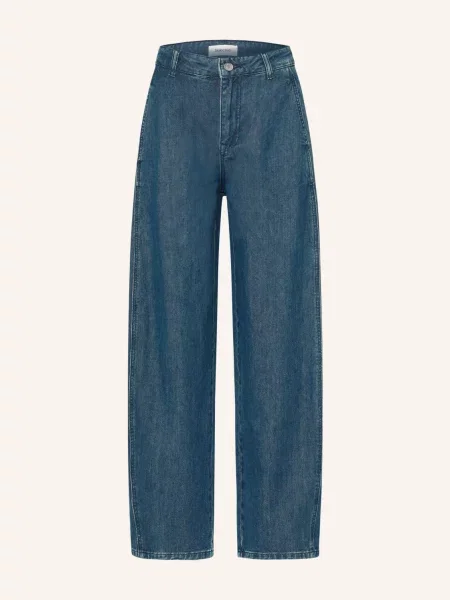 Selected Barrel Džíny medium blue denim modré