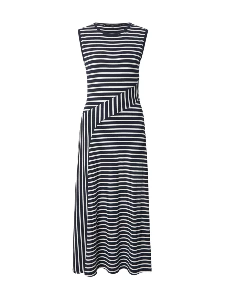 FRENCH CONNECTION Rochie KYRA bleumarin alb