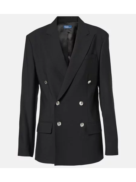 Sacou Polo Ralph Lauren de lână negru