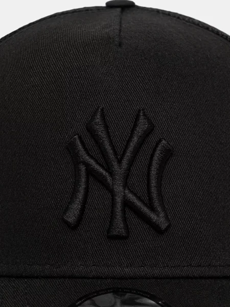 New Era Cap Clean Trucker New York Yankees Black/ Black negru