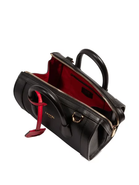 Geanta de piele Lancel din piele negru