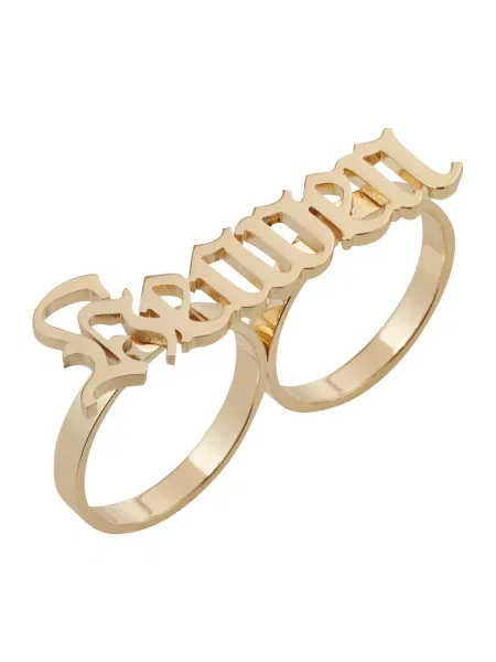 Mister Tee Prstan Heaven zlata bela