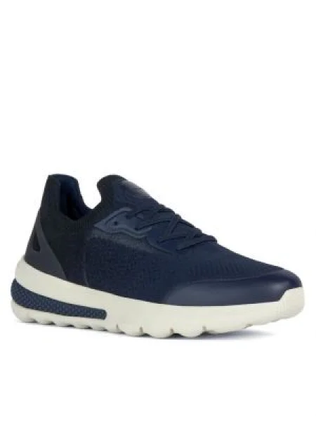 Sneakerși Geox albastru