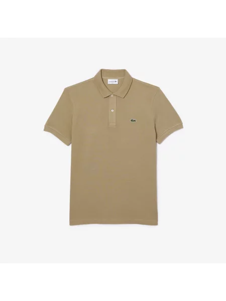 Поло Lacoste бежевое