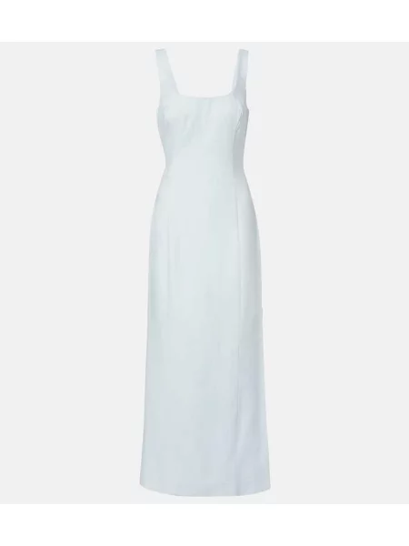 Maxi rochie maxi Sir de in de costum albastru