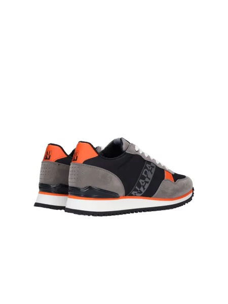 Sneakersy Napapijri skórzane szare