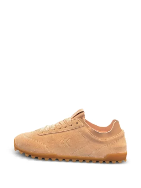 Sneakerși Calvin Klein din piele de căprioară cu autograf