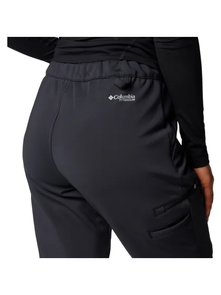 Vestă Columbia cu talie înaltă softshell negru