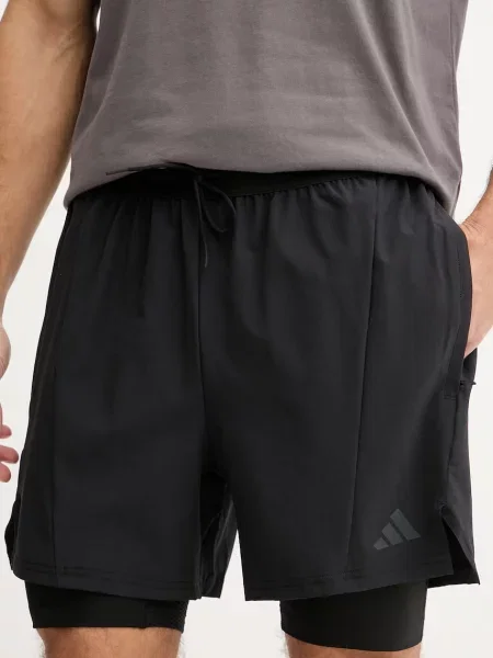 Adidas Performance pantaloni scurți de antrenament negru