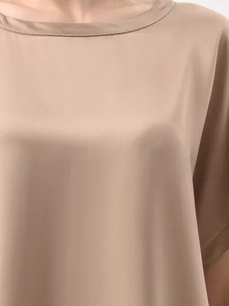 Блуза Atelier Emi коричнева