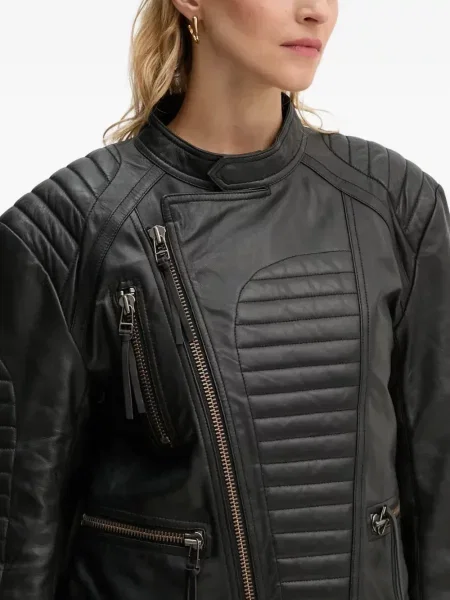 Geanta de piele Munthe negru