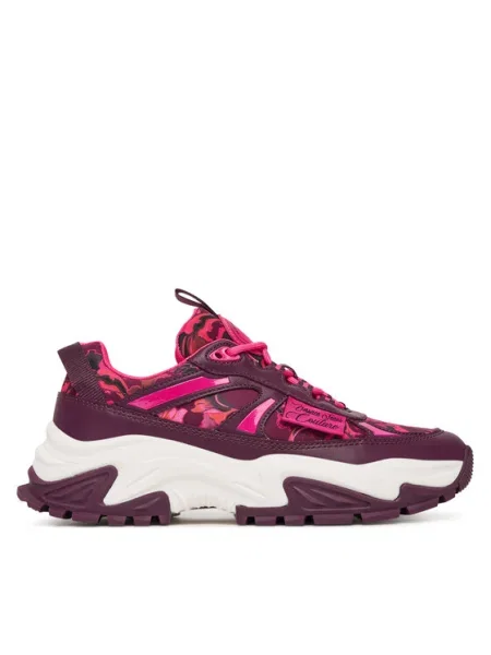 Sneakersy Versace Jeans Couture bordová