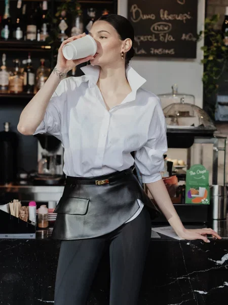 Jadone Fashion Ремінь-корсет kiss_koza чорний
