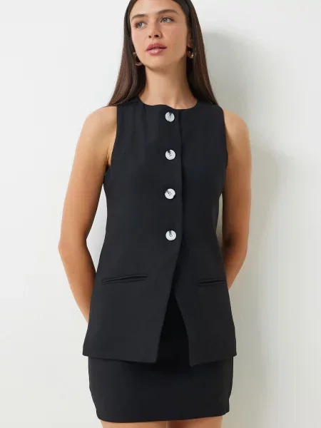 Fusta mini Happiness İstanbul de costum negru