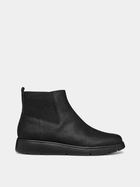 Ботинки челси Geox черные
